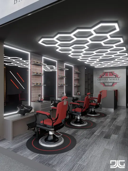 Barbería Groove Street: Barbería con carácter urbano